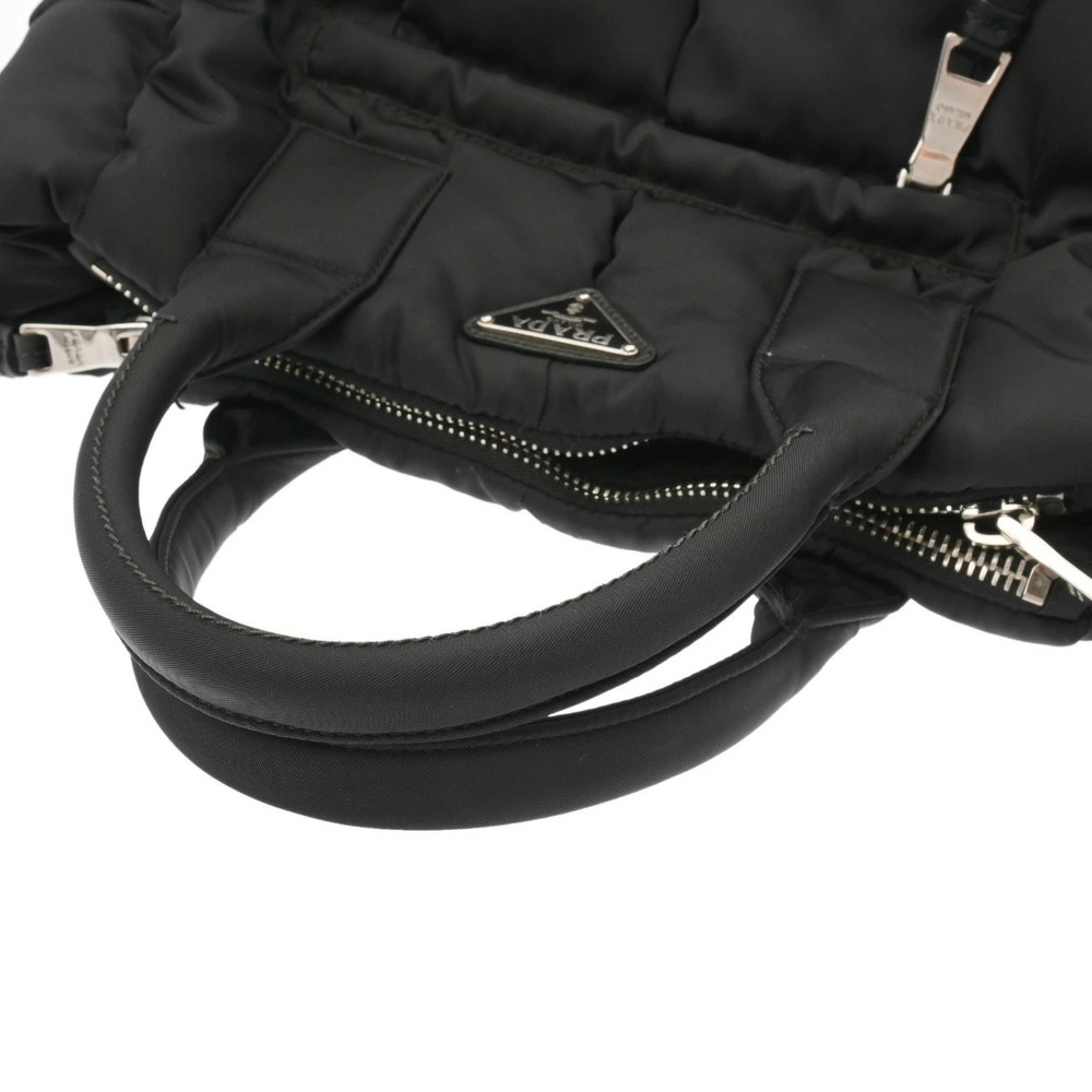 PRADA Bomber Bag Black Handbag - Picture 3 of 9